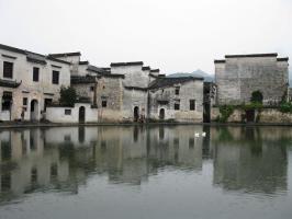 Hongcun Village Scenery